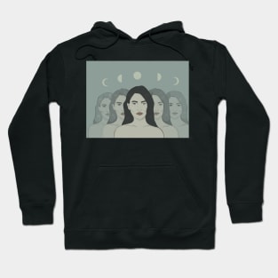 Moon phases Hoodie